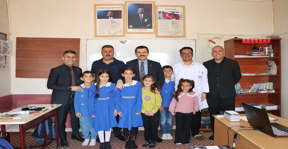 Tutak’ta Başkan Sayan ve Kaymakam Coşkun’dan Köy Ziyareti