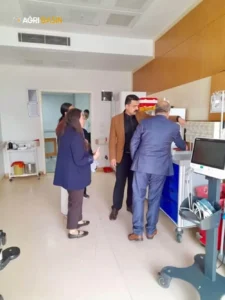 Müdür Acu, hastanede birimleri tek tek inc
