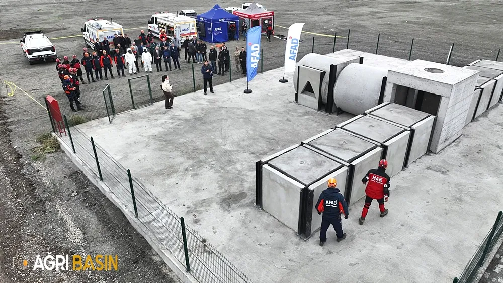 Ağrı’da Afet Eğitim Parkuru Hizmete Açıldı