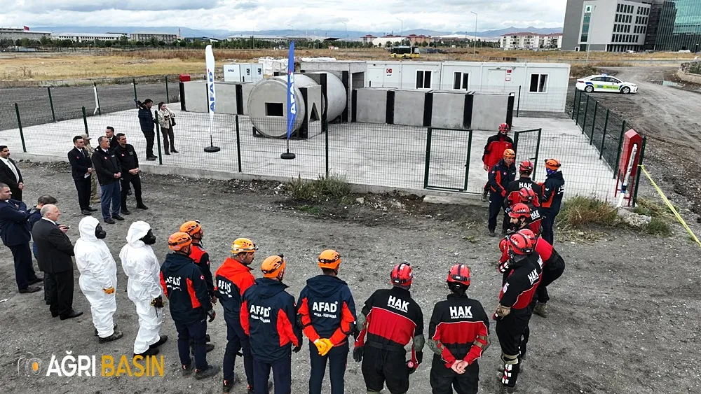 Ağrı’da Afet Eğitim Parkuru Hizmete Açıldı