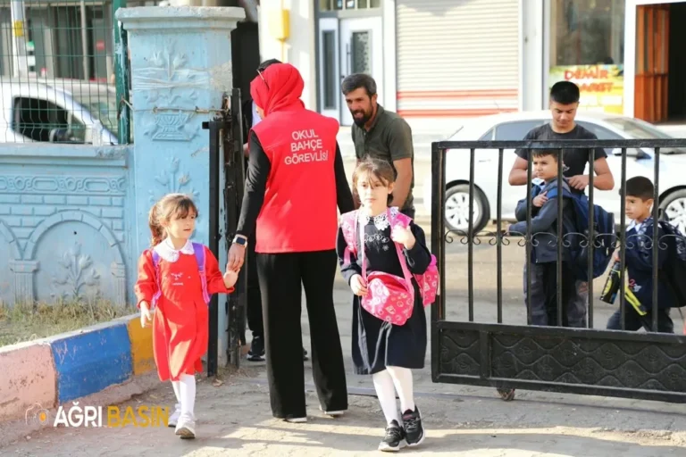 Ağrı’da 409 Görevli Okullarda Öğrenci Güvenliği İçin Sahada