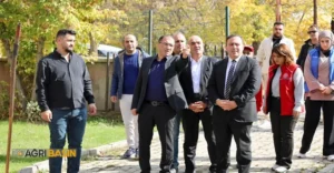 Ağrı’da Sporcu Fabrikası İnşaatında Çalışmalar Sürüyor