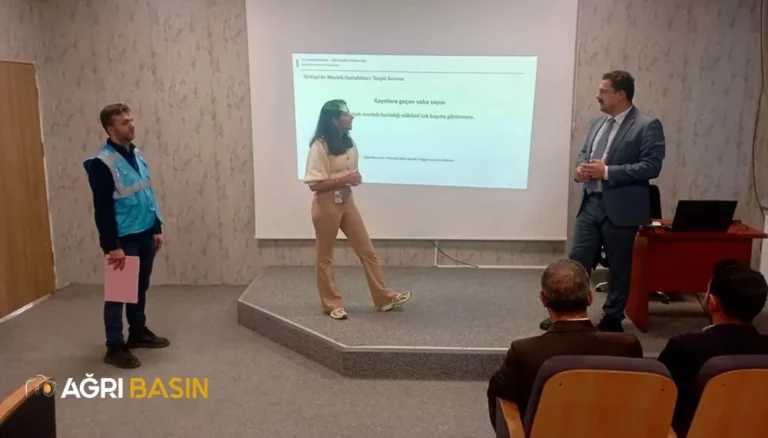 Ağrı İl Sağlık Müdürlüğü Personeline İSG Eğitimi