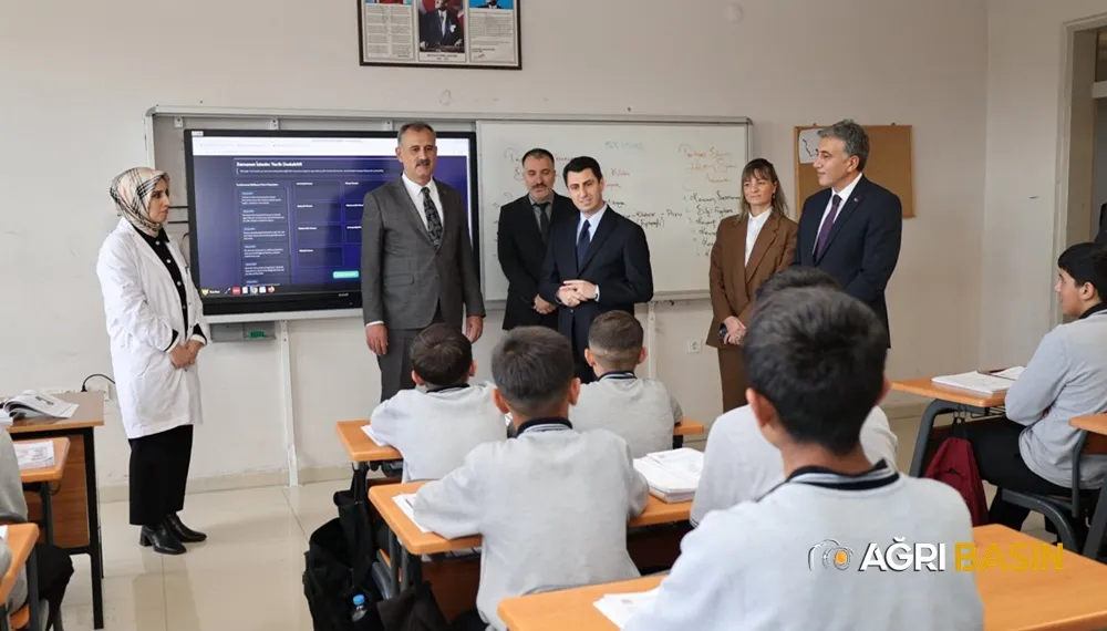 Ağrı’da Mesleki Eğitim Yerinde İncelendi