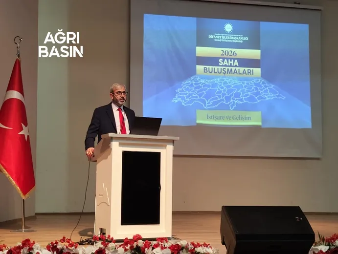 Diyanet’in saha programı Ağrı’da: Din görevlileriyle istişare