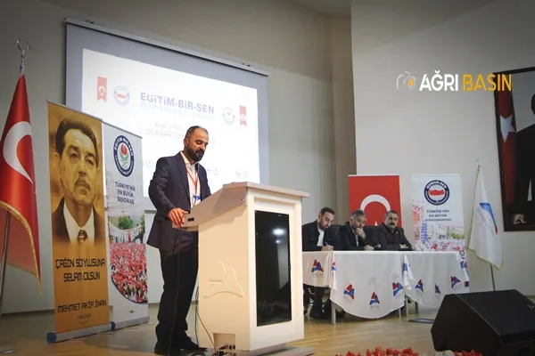 Eğitim-Bir-Sen Ağrı 2 No’lu Şube’de Enes Biricik dönemi