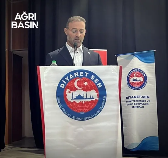 Diyanet-Sen’de Ağrı'da Dr. Muhammed Bahaddin Yakut Güven Tazeledi
