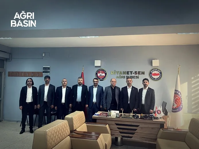 Diyanet-Sen’de Ağrı'da Dr. Muhammed Bahaddin Yakut Güven Tazeledi