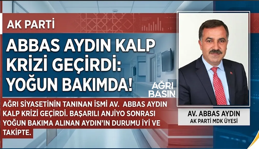 Abbas Aydın Kalp Krizi Geçirdi: Yoğun Bakımda!