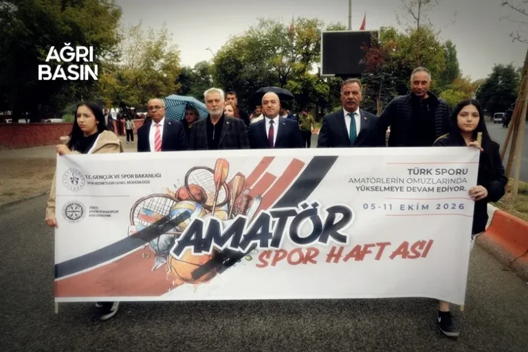 Ağrı’da Amatör Spor Haftası Coşkuyla Başladı