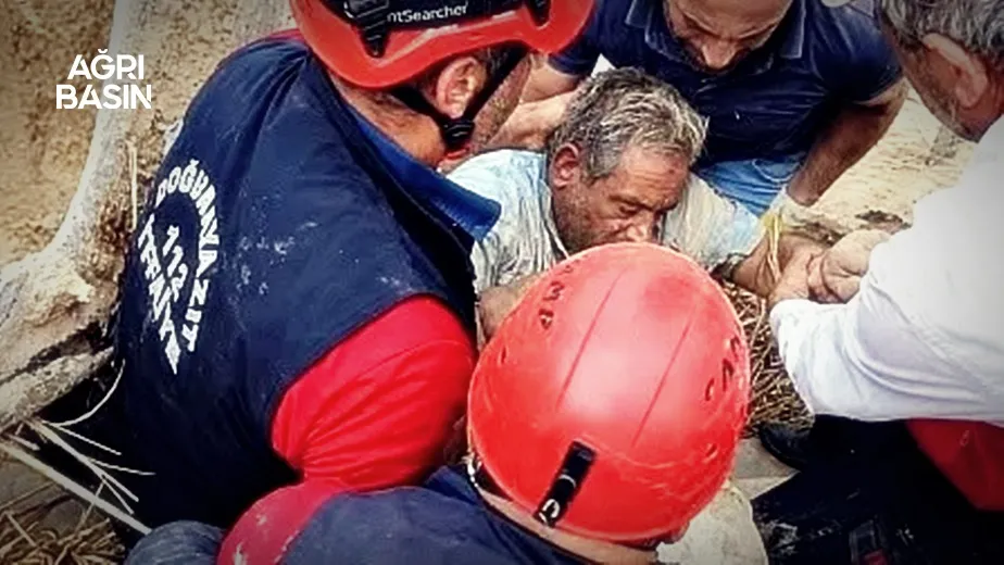 Doğubayazıt’ta Ev Çöktü: 1 Kişi Enkazdan Kurtarıldı