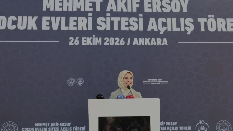 Ankara Pursaklar Mehmet Akif Ersoy Çocuk Evleri Sitesi Hizmete Girdi