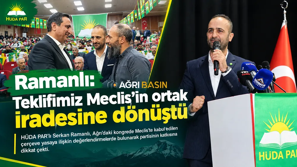 Ramanlı: Teklifimiz Meclis’in ortak iradesine dönüştü