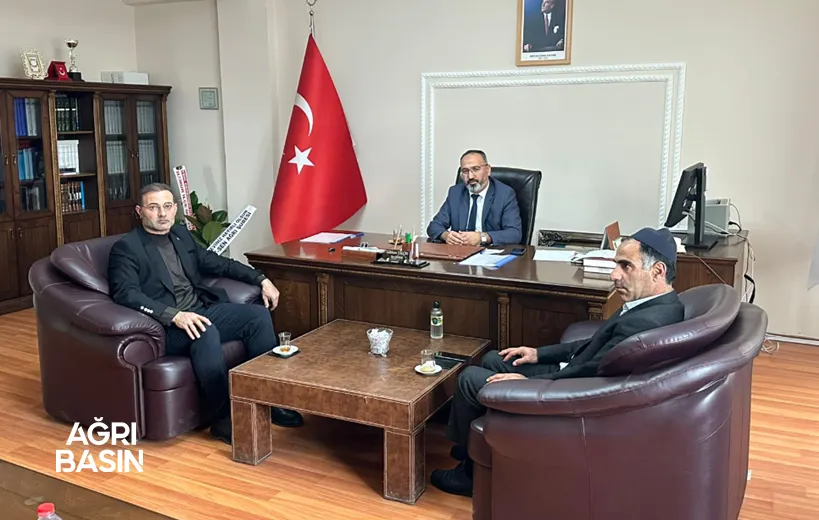 Diyanet-Sen Ağrı’dan Eleşkirt ve Tutak müftülerine ziyaret
