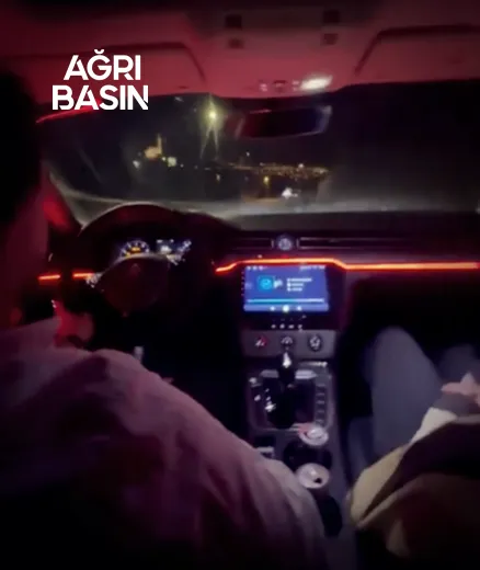 Doğubayazıt’taki Trafik kazasının araç içi görüntüleri ortaya çıktı