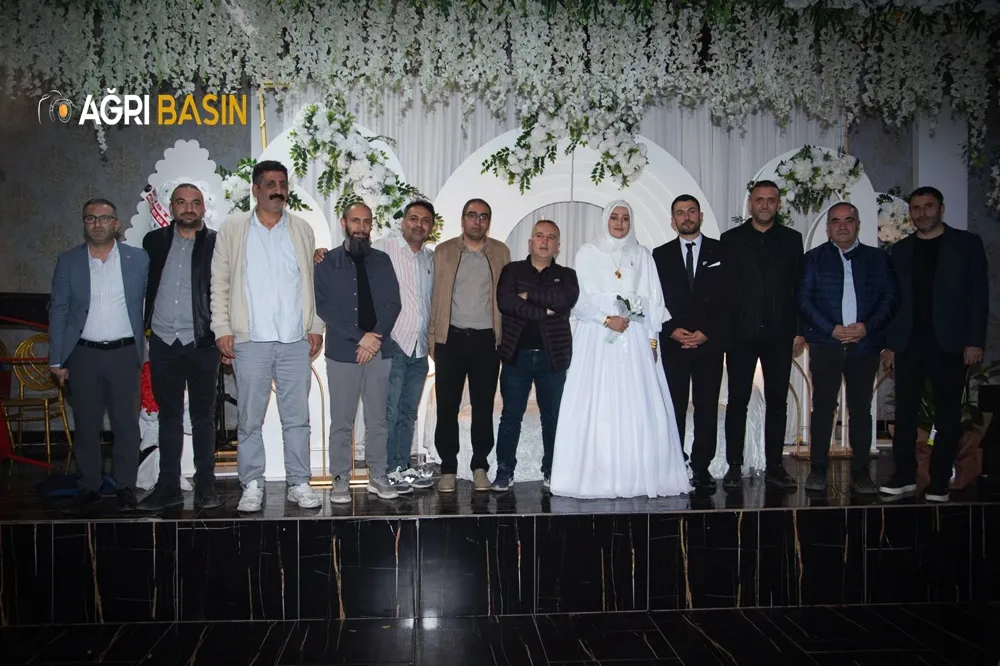 AA Ağrı Temsilcisi Abdullah Söylemez evlendi