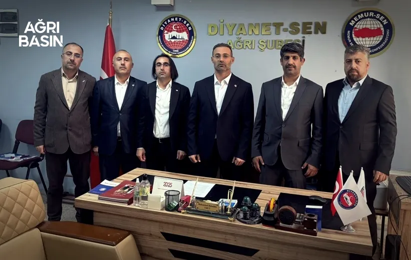 Diyanet-Sen’de Ağrı'da Dr. Muhammed Bahaddin Yakut Güven Tazeledi