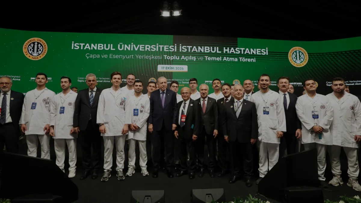 Erdoğan İstanbul Üniversitesi Tıp Fakültesi Yeni Yatırımlarını Açtı