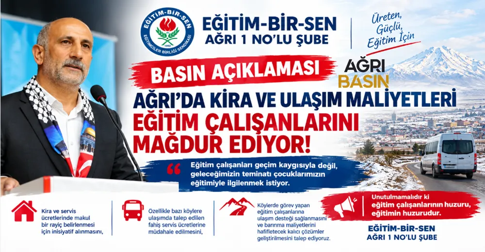 Gümüşer; Eğitim Çalışanları Kira ve Servis Ücretlerinden Şikâyetçi