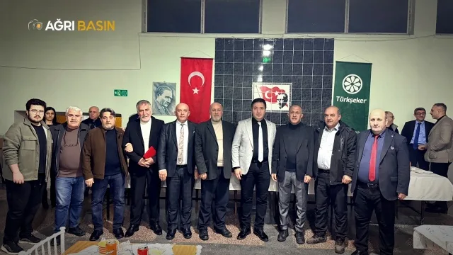 Ağrı Şeker Fabrikası Emekçileri İftarda Buluştu
