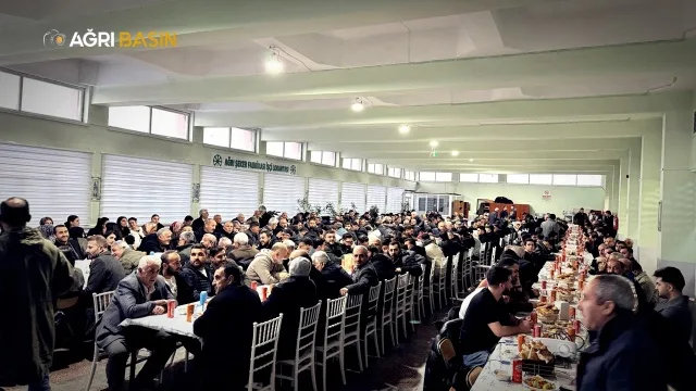 Ağrı Şeker Fabrikası Emekçileri İftarda Buluştu
