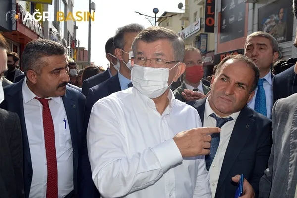 Gelecek Partisi Genel Başkanı Ahmet Davutoğlu Ağrı'da konuştu