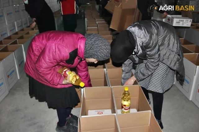 Sadakataşı Derneği Ağrı'da 5000 aileye yardım ulaştırdı