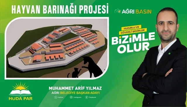 Ağrı Belediye Başkan Adayı Muhammet Arif Yılmaz Projelerini Tanıttı