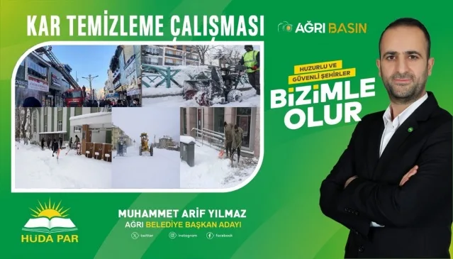 Ağrı Belediye Başkan Adayı Muhammet Arif Yılmaz Projelerini Tanıttı
