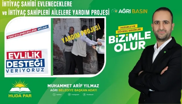 Ağrı Belediye Başkan Adayı Muhammet Arif Yılmaz Projelerini Tanıttı