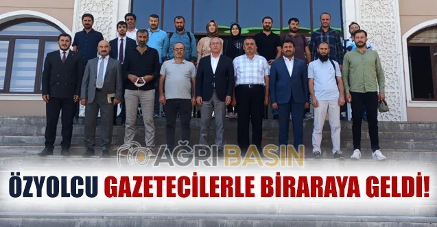 Ak Parti Ağrı İl Başkanı Halil ÖZYOLCU Yerel ve Ulusal Basın İle Biraraya Geldi!