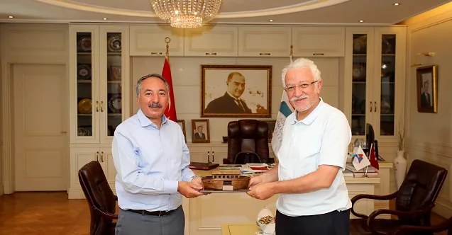 Abdulhalık KARABULUT, NEÜ Rektörü ZORLU’yu Misafir Etti!