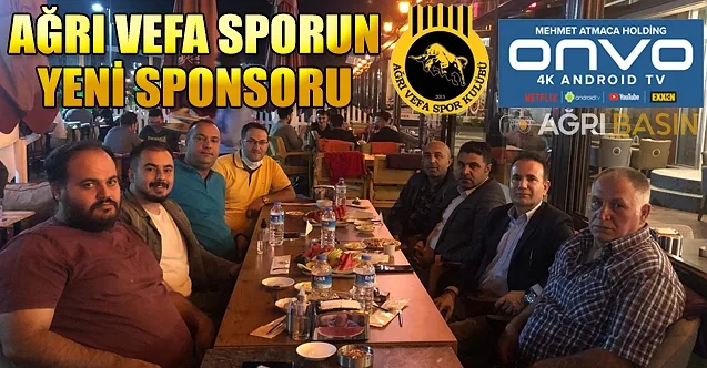 Ağrı Vefa Spor ONVO Elektronik ile sponsorluk anlaşması imzaladı
