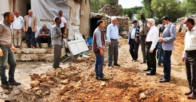Ağrı İl Müftüsü Tandoğan Topçu selin vurduğu Gözucu Köyü’nde
