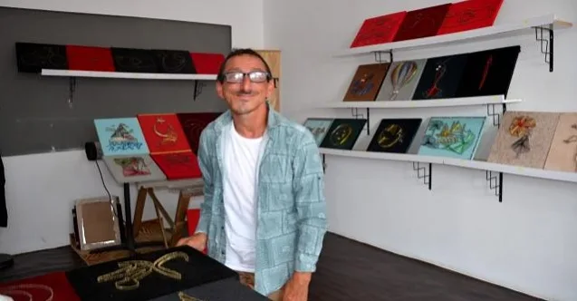 Bedensel Engeli Bulunan Hasan Yazıcı, Filografi Sanatıyla Engelleri Aşıyor!