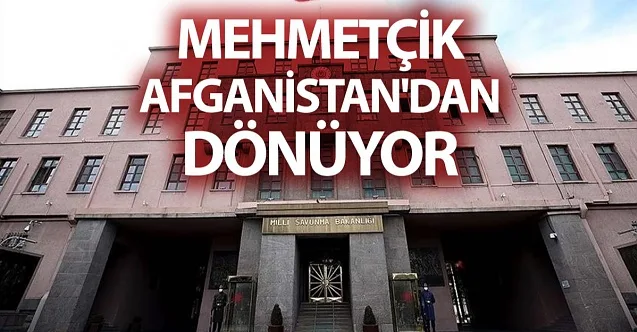 Türk Askeri Afganistan’dan dönüyor