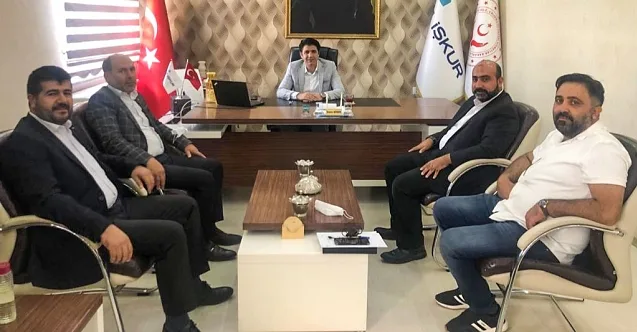 HÜDA PAR Ağrı İl Teşkilatından İŞKUR Müdürü Güven’e ziyaret