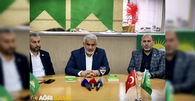 HÜDA PAR Genel Başkanı Ağrı’da