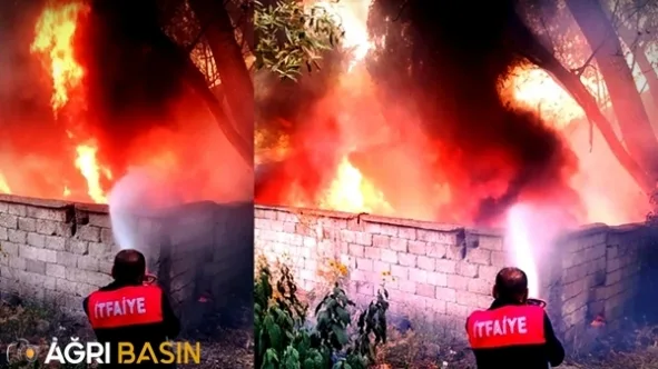 Hurdalıkta Çıkan Yangın Ekiplere Zor Anlar Yaşattı