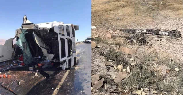 Tendürek Geçidi’nde Tır Kazası!