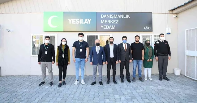 Ağrı Valisi Osman Varol’dan Yeşilay Ziyareti