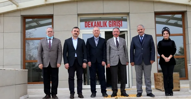 AİÇÜ Rektörü Prof.Dr. Abdulhalik Karabulut’tan Ziyaret