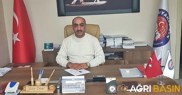 Diyanet-Sen Ağrı Şube Başkanı Çınar’dan Öğretmenler Günü Mesajı
