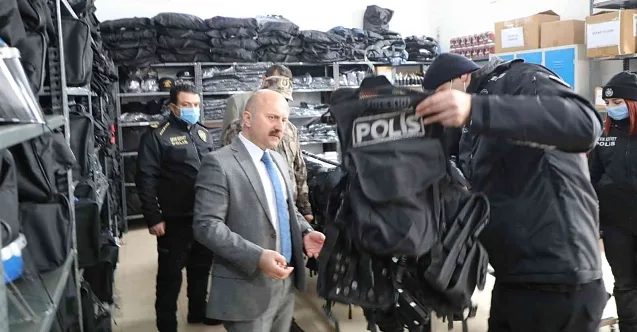 Vali Varol’dan Çevik Kuvvet Polislerine Ziyaret