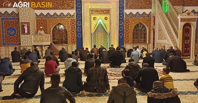 Ağrı Müftülüğünden Miraç Kandili Etkinliği