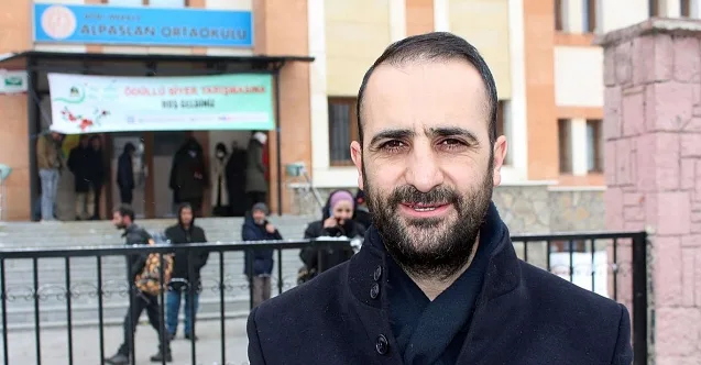 Ağrı’da Soğuk Havaya Rağmen Siyer Yarışması Yapıldı