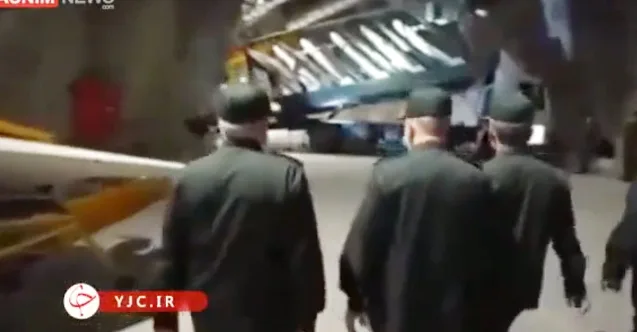 İran Gözdağı İçin Yeraltı Üssünü Paylaştı
