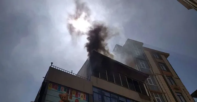 Ağrı’da Çıkan Yangın Paniğe Neden Oldu