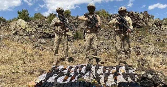 Ağrı’da PKK’ya Ait Cephaneler Ele Geçirildi