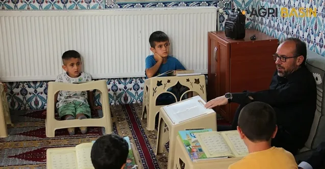Ağrı Müftüsü Celal Büyükten Yaz Kur’an Kursu Ziyaretleri